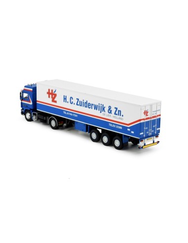 HZ Logistics Volvo F12 Globetrotter met 3-assige koeloplegger