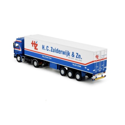 HZ Logistics Volvo F12 Globetrotter met 3-assige koeloplegger