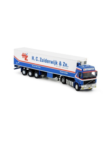HZ Logistics Volvo F12 Globetrotter met 3-assige koeloplegger
